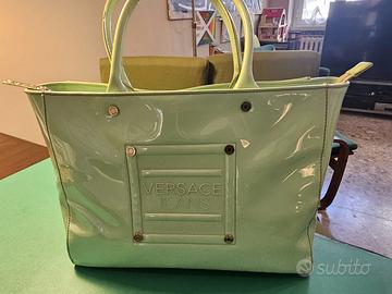 Borsa Versace Jeans in vernice
