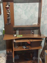 Scrivania computer portatile -  fisso - studio