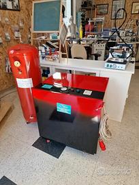 Compressore silenziato 3 hp con serbatoio 100lt