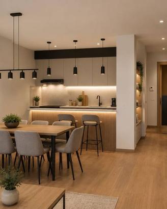 Appartamento di 130 m² con 5 locali e box auto a I