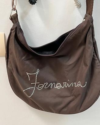 Borsa Fornarina con strass