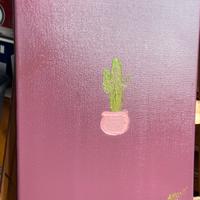 Minimalista cactus decorativo
