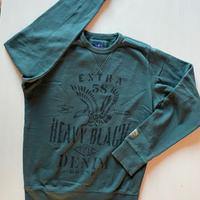 Felpa verde Rifle  taglia S (14 /15 anni)