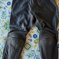 pantaloni da uomo in  pelle x moto