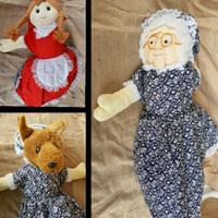 Bambola cappuccetto rosso 3 in 1 si spedizione