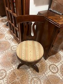 Sedia girevole da pianoforte