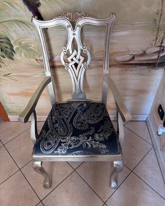 Poltroncina Argento