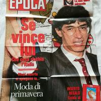 Poster Umberto Bossi Lega Nord Lega Lombarda