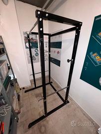 Power Rack Acciaio + Panca | Home Gym Completa
