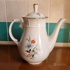 Caffettiera porcellana Thun Bohemia vintage