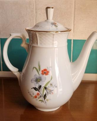 Caffettiera porcellana Thun Bohemia vintage