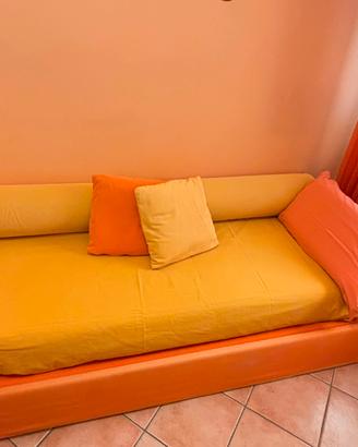 Divano letto imbottito sfoderabile 