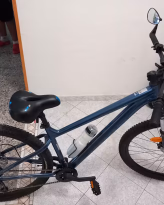 Bici mtb EXPLORE 100 blu 29" ROCKRIDER e accessori