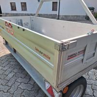 carrello trasversale portamoto porta cose