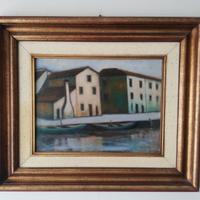 QUADRO PITTORE "SIEBESSI ARTURO" OLIO SU TELA.