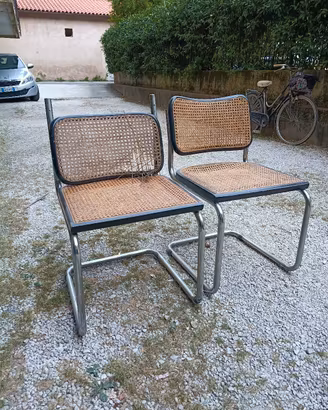 coppia di sedie modello cesca