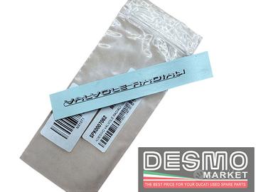 Adesivo "Valvole Radiali" 10,2 cm MV Agusta