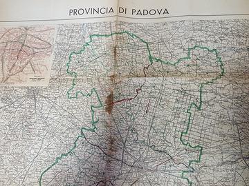 Carte topografiche antiche padova
