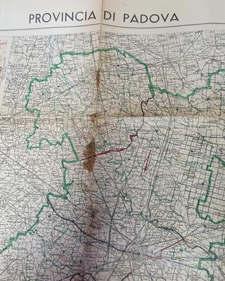 Carte topografiche antiche padova