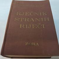 vocabolario - dizionario vecchio in lingua croata