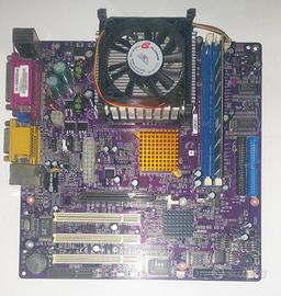 Scheda Madre ECS L4S5MG/651 + Processor Intel Cele