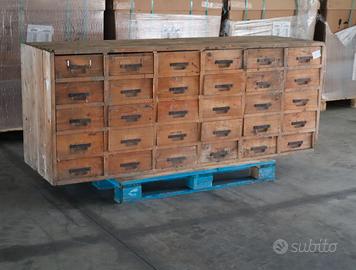 Cassettiera credenza vecchia isola cucina antica