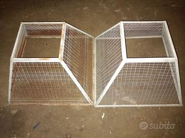 Gabbie per chioccia con pulcini