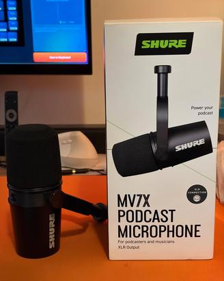 Microfono shure MV7X