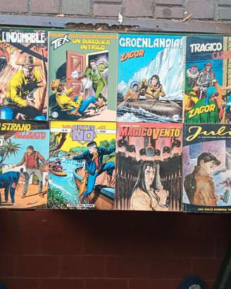 Centinaia di fumetti Bonelli, decine di serie