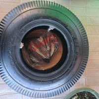 Coppia di gomme 4.00-8 per ape carrelli ecc