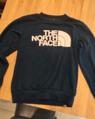 north face felpa uomo S midnight petrol