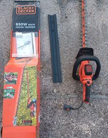 Tagliasiepi elettrico BLACK + DECKER 650 W usato