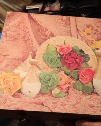 Cassetta liquore da collez. vecchia romagna 1971