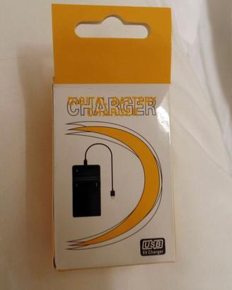 Caricabatteria USB per Samsung BP70A PL20 PL80 ecc
