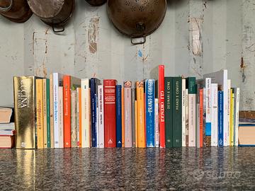 45 libri specializzati di cucina italiana e Tosc.