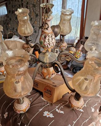 2 Lampadari 4applique