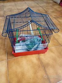 gabbia uccellini/cocorite 