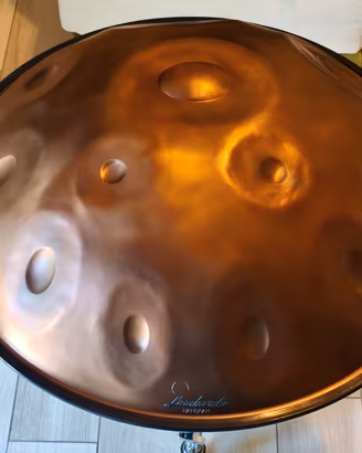Handpan artigianale F#3 Low Pygmy 16 note 440hz