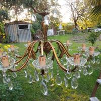 LAMPADARIO cristallo-