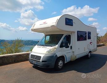 Camper Fiat Autoroller – 2008 – 136.000 km – 6 pos