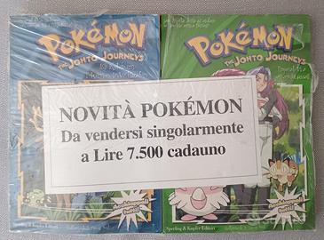 Pokémon The Johto Journeys n. 2 fumetti sigillati
