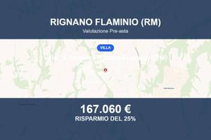 Immobile in asta di 372 m² con box auto a Rignano 
