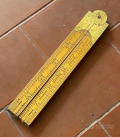 Metro pieghevole cintage da collezio Rabone n 1377
