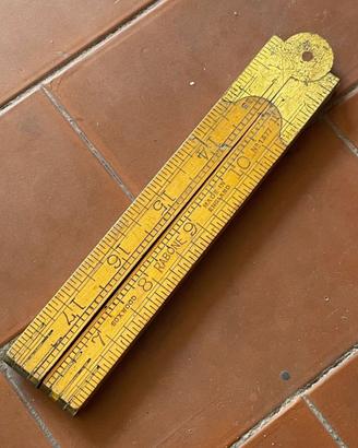 Metro pieghevole cintage da collezio Rabone n 1377
