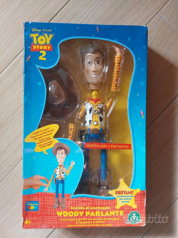 Toy Story 2 Salvadanaio Woody Bullseye Parlante Disney Pixar Giochi  Preziosi NEW