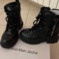 Scarpe bambina stivaletti anfibi n 28 Calvin Klein