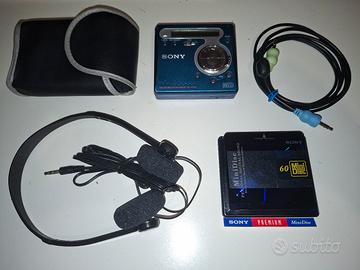 Minidisc Sony+Accessori 