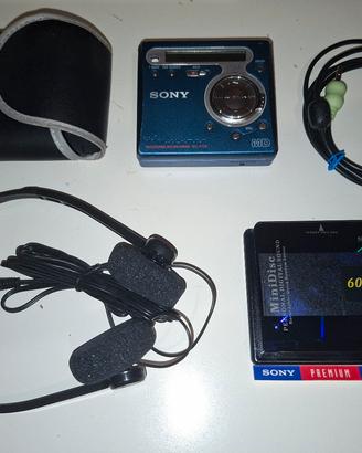 Minidisc Sony+Accessori 