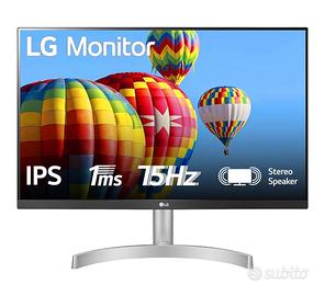 Monitor LG Full HD con altoparlanti 10W