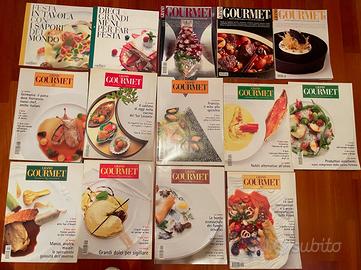 N. 12 riviste Grand Gourmet + 2 inserti